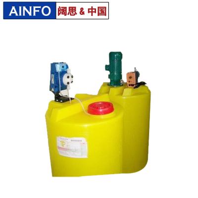 [AINFO]自動(dòng)加藥裝置 絮凝劑PAM混合攪拌裝置 上海工廠歡迎考察