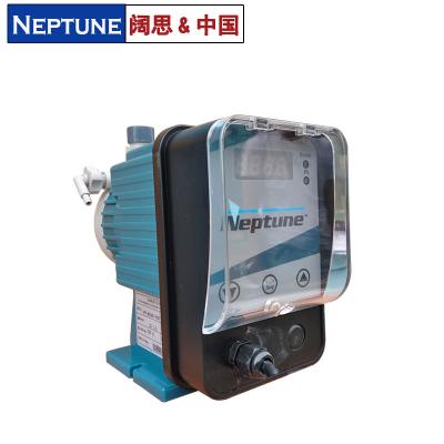 流量：1-20L/H 壓力3-7Bar PP材質(zhì)泵頭，PTFE材質(zhì)隔膜，脈沖計量泵設(shè)計 手動自動一體調(diào)節(jié) 內(nèi)置計量周期和計數(shù)器功能